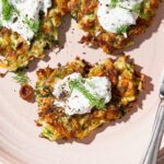 Courgette fritters