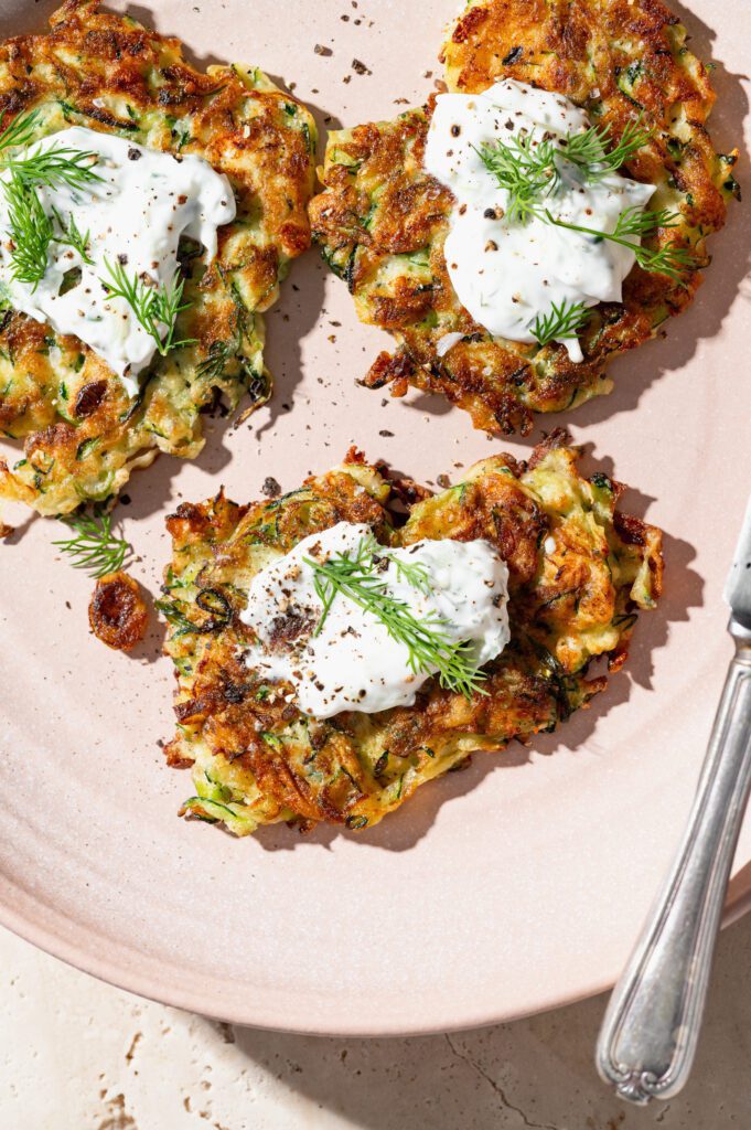 Kolokithokeftedes - Griekse courgette koekjes