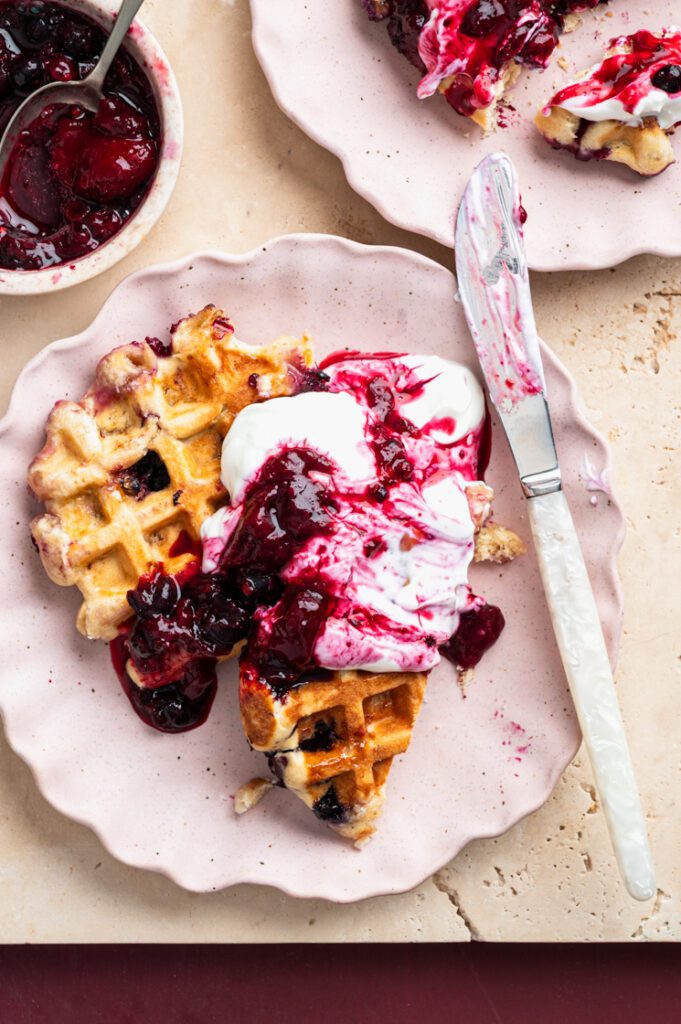 Luikse bosbes wafels