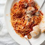 Spaghetti met gehaktballen