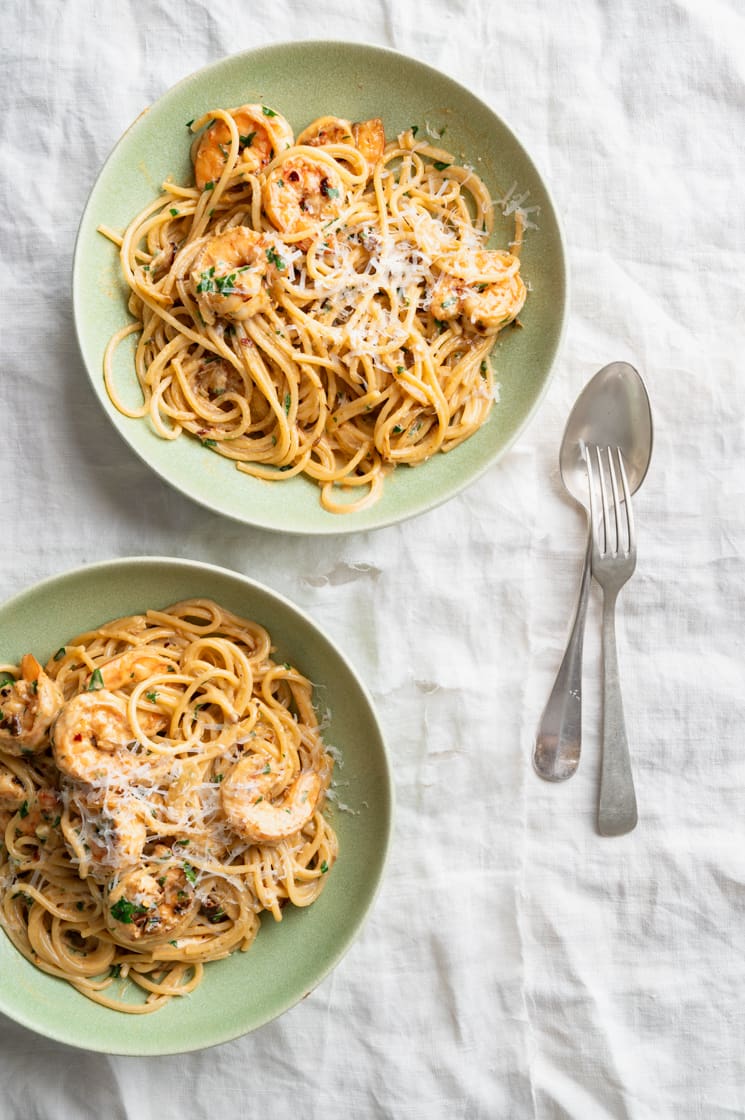 crispy chili olie spaghetti
