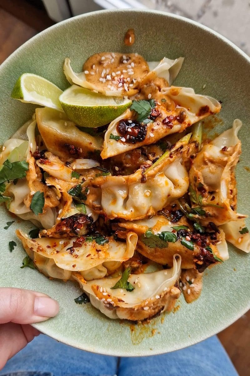 girldinner dumplings