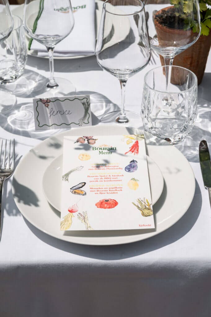 Mosselen in papillot met Boursin Knoflook & fijne kruiden 