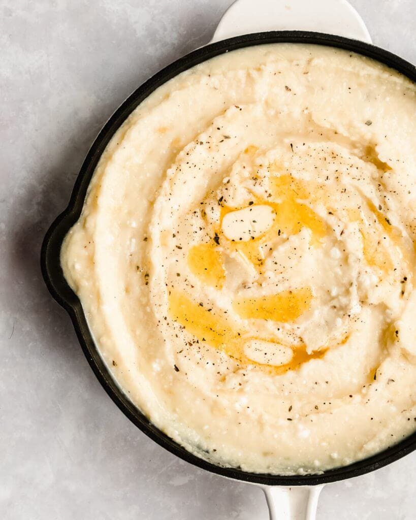 Feta puree