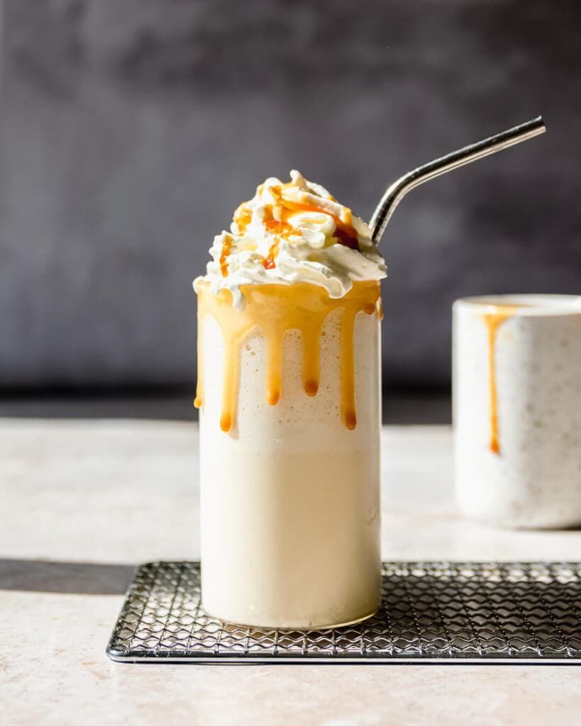caramel cream frappuccino