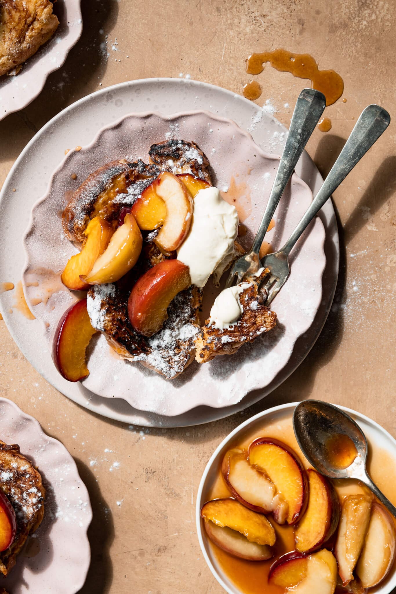 maple syrup wentelteefjes