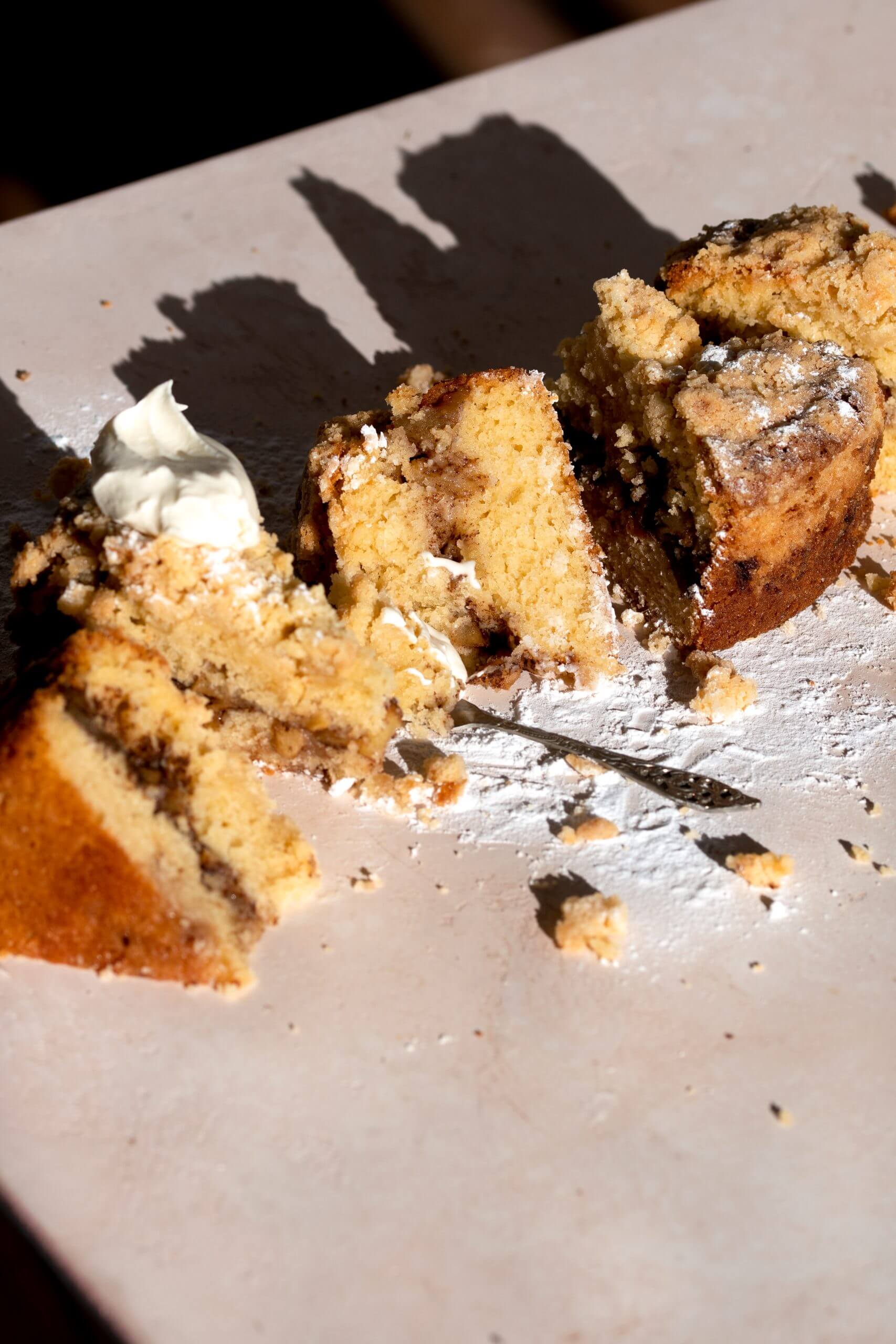 Appel crumble cake