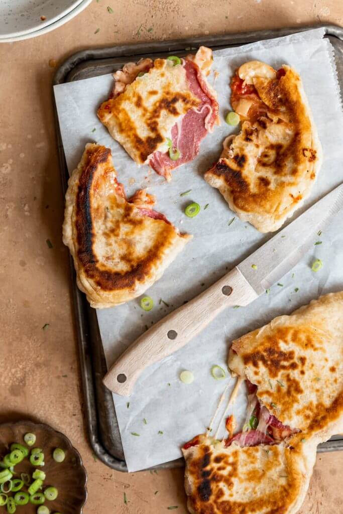 calzone flatbread