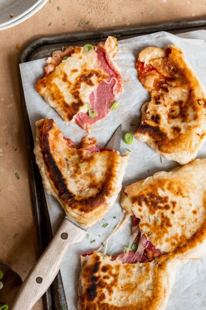 calzone flatbread