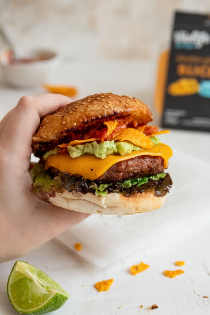 vegan tex mex burger