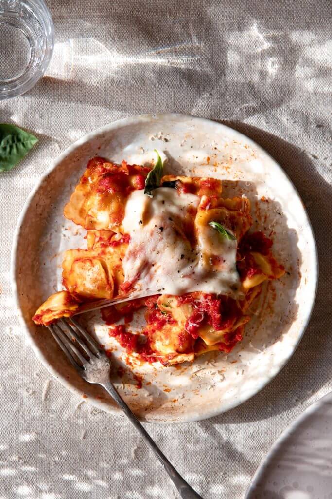 Ravioli ovenschotel