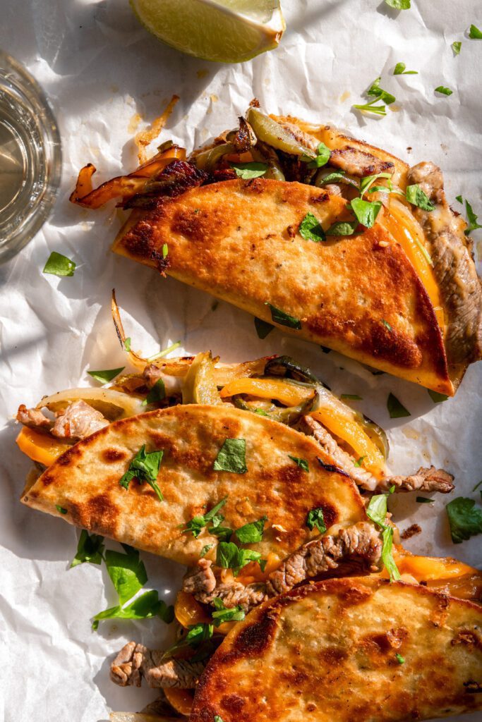 Philly cheesesteak taco’s