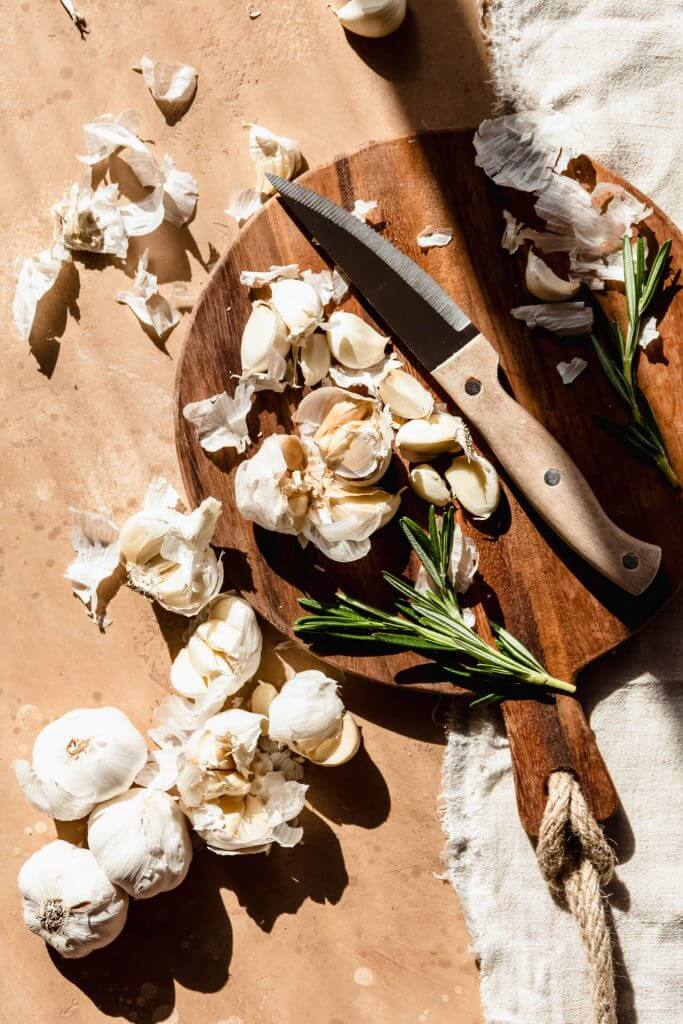 gekonfijte knoflook