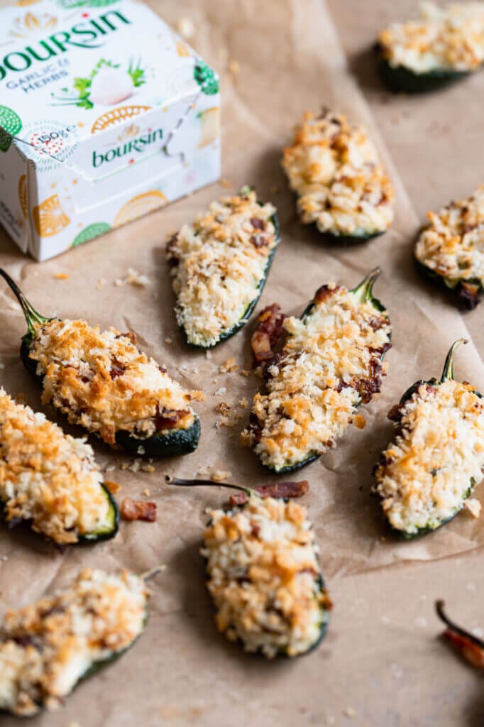 Jalapeño poppers met Boursin