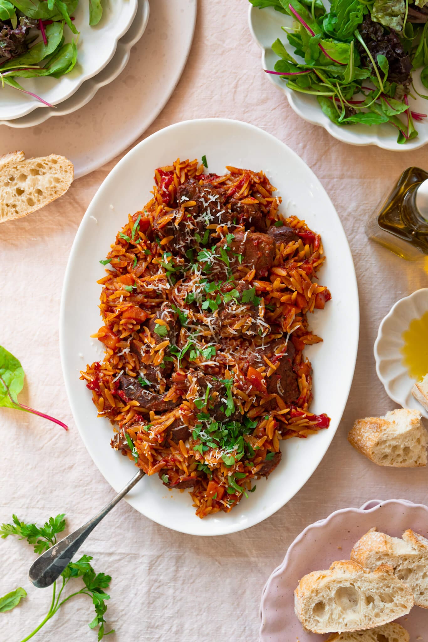 giouvetsi Rundvlees stoofschotel met orzo