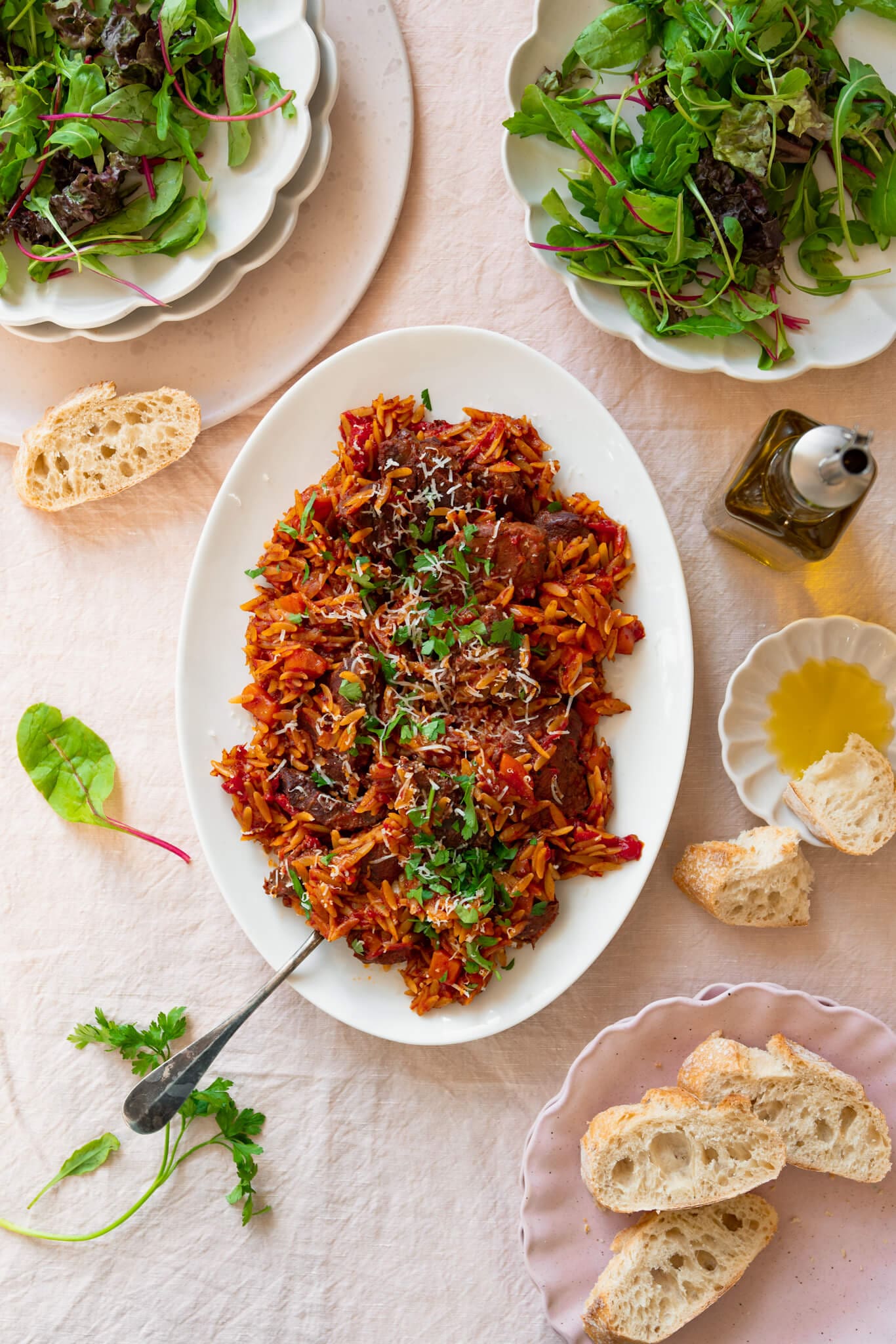 giouvetsi Rundvlees stoofschotel met orzo