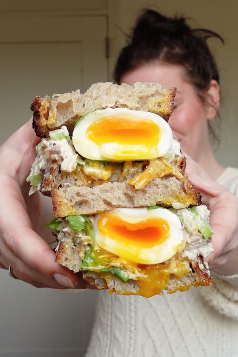 Caesar chicken sandwich