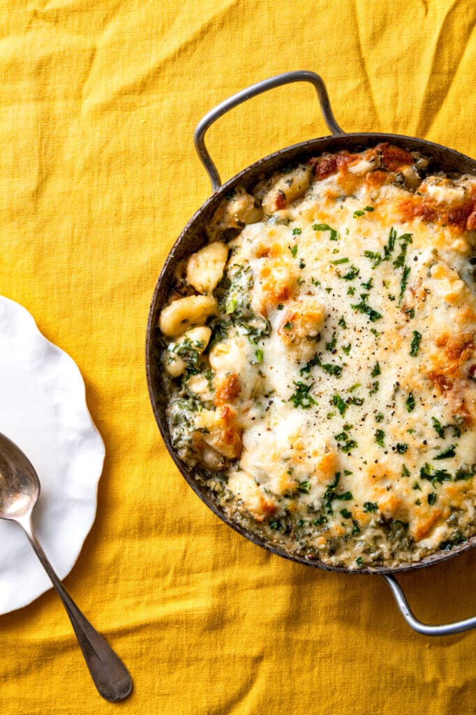 Gnocchi met boerenkool uit de oven