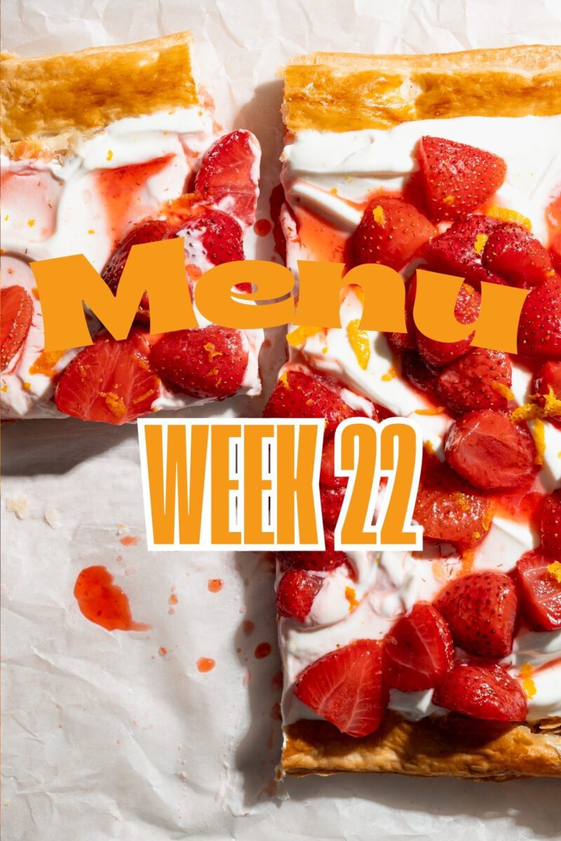 week menu